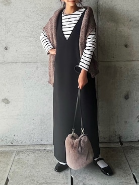 まゆ❤︎さん（レディース・156cm）の秋コーディネート