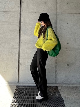 まゆ❤︎さん（レディース・156cm）の秋コーディネート