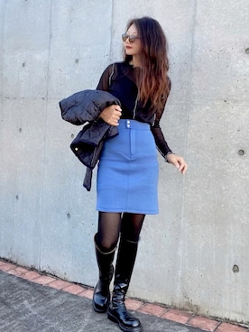 まゆ❤︎さん（レディース・156cm）の秋コーディネート