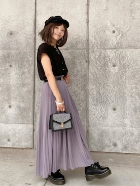 「アイテム（ドレスシューズ）」を使った、まゆ❤︎さん（レディース・156cm）の夏コーディネート