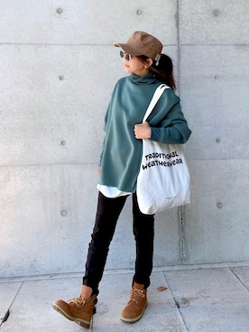 まゆ❤︎さん(レディース・156cm)の秋コーディネート