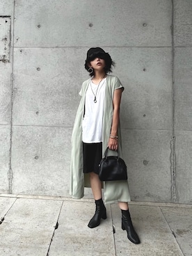 まゆ❤︎さん（レディース・156cm）の夏コーディネート