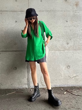 まゆ❤︎さん(レディース・156cm)の秋コーディネート