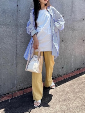 まゆ❤︎さん(レディース・156cm)の春コーディネート