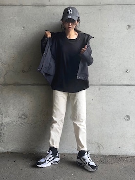 「URBAN RESEARCH Sonny Label（アーバンリサーチサニーレーベル）のアイテム（マウンテンパーカー）」を使った、まゆ❤︎さん（レディース・156cm）の春コーディネート