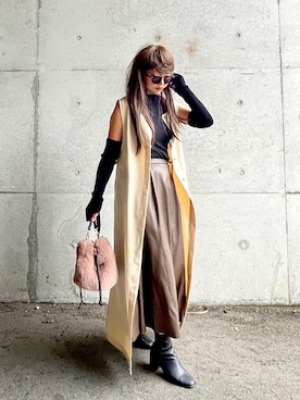 まゆ❤︎さん（レディース・156cm）の秋コーディネート