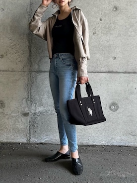 まゆ❤︎さん（レディース・156cm）の春コーディネート