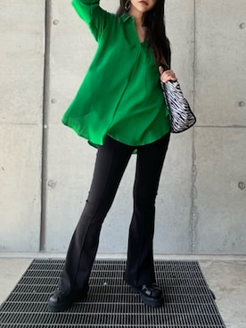 まゆ❤︎さん（レディース・156cm）の春コーディネート