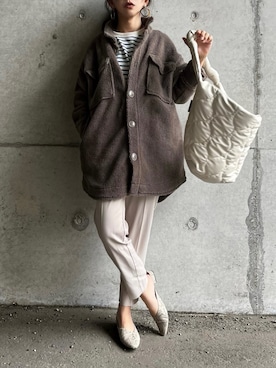 まゆ❤︎さん（レディース・156cm）の春コーディネート