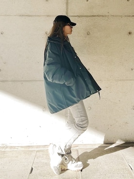 まゆ❤︎さん（レディース・156cm）の冬コーディネート