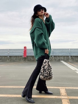 「T・S・L（ティーエスエル）のアイテム」を使った、まゆ❤︎さん（レディース・156cm）の秋コーディネート