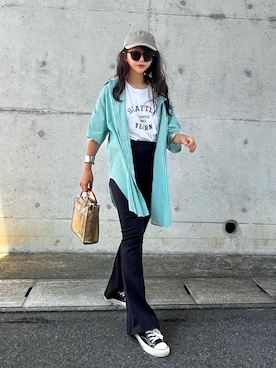 まゆ❤︎さん(レディース・156cm)の夏コーディネート