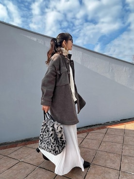 「T・S・L（ティーエスエル）のアイテム」を使った、まゆ❤︎さん（レディース・156cm）の冬コーディネート