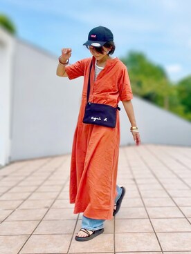 まゆ❤︎さん(レディース・156cm)の夏コーディネート