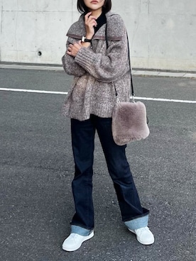 「Java（ジャバ）のアイテム」を使った、まゆ❤︎さん（レディース・156cm）の冬コーディネート