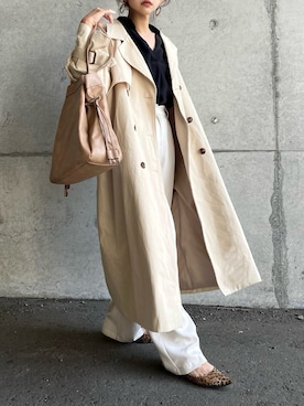 まゆ❤︎さん（レディース・156cm）の春コーディネート