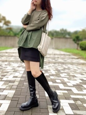 まゆ❤︎さん（レディース・156cm）の秋コーディネート