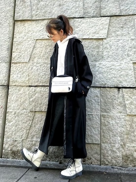 まゆ❤︎さん（レディース・156cm）の秋コーディネート