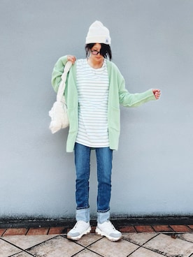 まゆ❤︎さん（レディース・156cm）の秋コーディネート