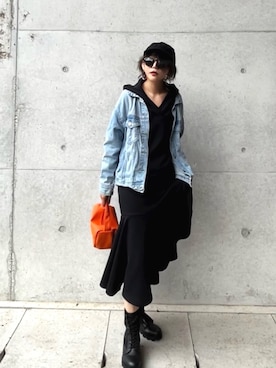 まゆ❤︎さん(レディース・156cm)の秋コーディネート