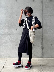 【agnes b.】アニエスベー SBX4 ROBE YOKO ワンピース org.jpg