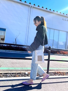 まゆ❤︎さん（レディース・156cm）の冬コーディネート