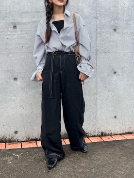 まゆ❤︎さん（レディース・156cm）の春コーディネート