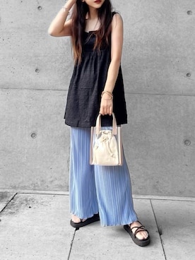 まゆ❤︎さん(レディース・156cm)の春コーディネート