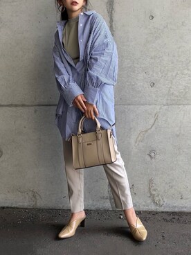 まゆ❤︎さん（レディース・156cm）の春コーディネート