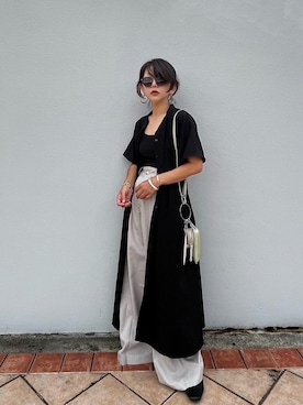 「NICAL（ニカル）のアイテム」を使った、まゆ❤︎さん（レディース・156cm）の夏コーディネート