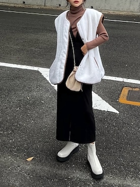 まゆ❤︎さん(レディース・156cm)の秋コーディネート