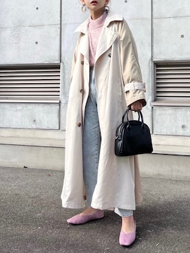 まゆ❤︎さん（レディース・156cm）の冬コーディネート