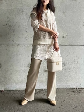 まゆ❤︎さん(レディース・156cm)の冬コーディネート