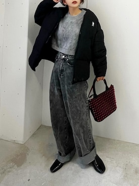 まゆ❤︎さん（レディース・156cm）の冬コーディネート