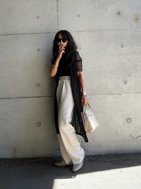 まゆ❤︎さん(レディース・156cm)の夏コーディネート