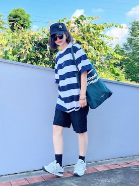 まゆ❤︎さん（レディース・156cm）の夏コーディネート