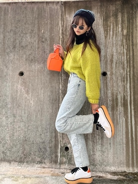 まゆ❤︎さん（レディース・156cm）の冬コーディネート