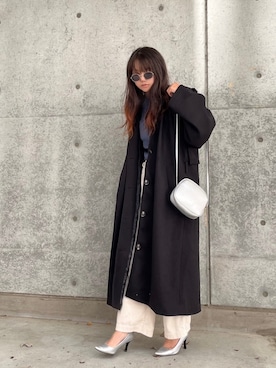 「Via Demizon（ビアデミゾン）のアイテム」を使った、まゆ❤︎さん（レディース・156cm）の秋コーディネート