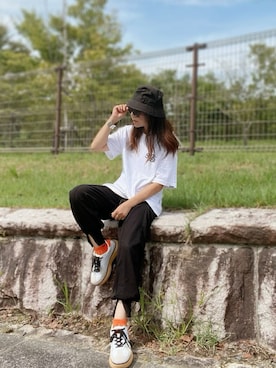 まゆ❤︎さん（レディース・156cm）の夏コーディネート