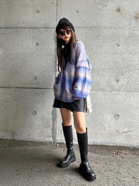 まゆ❤︎さん(レディース・156cm)の秋コーディネート