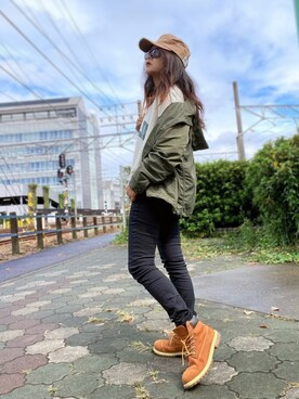 まゆ❤︎さん(レディース・156cm)の秋コーディネート