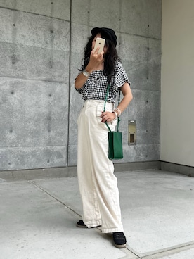 まゆ❤︎さん(レディース・156cm)の夏コーディネート