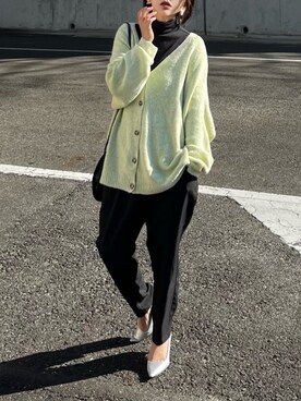まゆ❤︎さん(レディース・156cm)の冬コーディネート