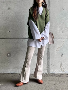 「LOPASS（ロパス）のアイテム」を使った、まゆ❤︎さん（レディース・156cm）の冬コーディネート