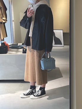 「Ray BEAMS（レイビームス）のアイテム（その他アウター）」を使った、りつさん（レディース・167cm）の春コーディネート