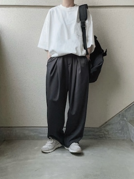 「BONLECILL（ボンルシール）のアイテム」を使った、あやたさん（レディース・152cm）の春コーディネート