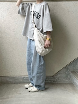 「reca（レカ）のアイテム」を使った、あやたさん（レディース・152cm）の春コーディネート