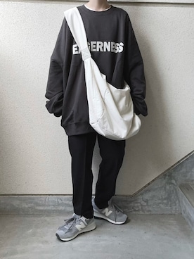 「EDIT Gris（エディットグリ）のアイテム」を使った、あやたさん（レディース・152cm）の秋コーディネート