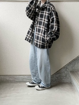 あやたさん（レディース・152cm）の冬コーディネート