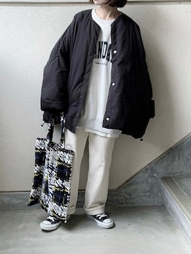 あやたさん（レディース・152cm）の冬コーディネート